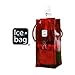 Wine ICE BAG Portable Collapsible Wine Cooler Bag Carrier - RED