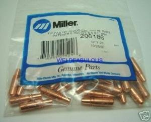 Miller 206186 Fastip .030 Tip Spoolmatic 15 30A Qty =25