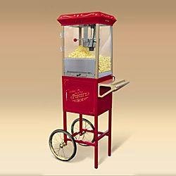 Nostalgia Electrics™ Old Fashioned Red Carnival Popcorn Cart