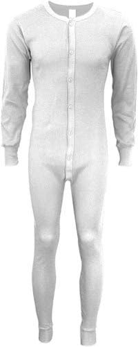 Indera - Mens Big Long Sleeve Union Suit, 860