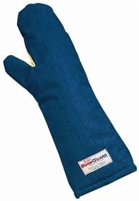 Burn Guard Oven Mitt 15" mitt. Withstands temperatures of up to 450 degrees. Sold singly.