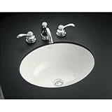 KOHLER K-2205-G-0 Caxton Undercounter Lavatory, White