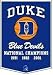 Duke Blue Devils 24 x 36 NCAA Football Dynasty Banner from Winning Streak Sports