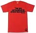 Mens Gene Hunt - Armed Bastards T-Shirt Red 5132TSCPX X-Large