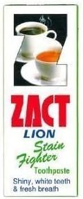 Zact Lion Stain Fighter Toothpaste for Tea &amp; Coffee Drinkers White Teeth by Zact Lion1049