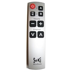Seki Medium lernf�hige Universal-Fernbedienung silber