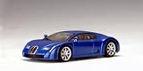 Bugatti EB 18.3 Chiron Blue / Black (Part: 50911) Autoart 1:43 Diecast Model Car
