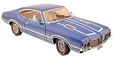 Exact Detail ED313 1:18 1972 Oldsmobile 4-4-2,Viking Blue