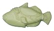 J. Michelle Chocolatier Signature Valrhona Solid White Chocolate Hawaiian State Fish (Humu)
