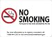 M716R - Iowa No Smoking , 7 X 10, .050 Rigid Plastic