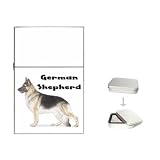 German Shepherd Flip Top Lighter