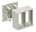 HUBBELL WIRING DEVICE-KELLEMS PDB12TGD Divided Box 2 Gang,PolyTrak(R)