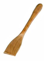 Baerreis New! Angled Spatula Scraper! Beautiful, Strong, Functional!, 12.25, natural cherry