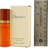 OBSESSION by Calvin Klein for WOMEN: EAU DE PARFUM SPRAY .5 OZ MINI (UNBOXED) (note* minis approximately 1-2 inches in height)