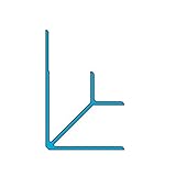 創建　ビニール　各種カラー　カラージョイナー　出隅　入隅　カラー入隅12　2.73ｍ（商品コード：35028/色木目調)
