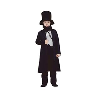 Abraham Abe Lincoln President Child Historical Presidential Costume