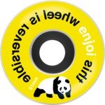 Enjoi Premium Reversible Yellow Skateboard Wheels - 51mm 99a (Set of 4)