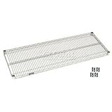 IMAGE OF Stainless Steel Wire Shelf 48x24 With Clips