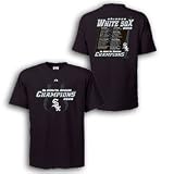 Chicago White Sox Majestic 2008 AL Central Division Champions Roster Short Sleeve MLB T-Shirts