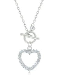 Toggle Heart Necklace