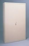7 Shelf Cabinet in Pebble Gray - Mayline Office Furniture - 8336A3