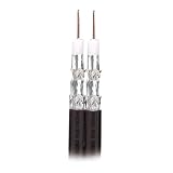 MONSTER CABLE 103416 CI Pro Dual RG6 75? Video Cable (250 ft. Spool, Quad shield) (MONSTER CABLE 103416)