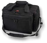 Bulldog X-Large Deluxe Black Range Bag with Pistol Rug