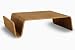 Cool Coffee Tables - Modern "Scando" Family Coffee Table in Walnut