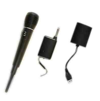 Invero Wireless Karaoke Microphone For Nintendo Wii Xbox 360 Playstation 3 Ps2 Ps3 Guitar Hero Rock Band Singstar Plus More Games Picture