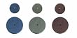 AIRFLEX WHEEL SQUARE EDGE COARSE 4" DIAMETER X 5/8" THICK
