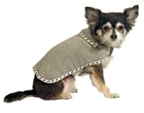 Grey Doggie Print Cashmere Coat (Size 10)