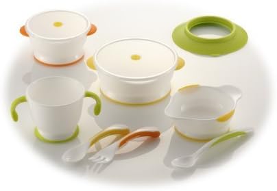 Richell TrÃ¯Â½ÂTMÃ£Â€Â€series baby tableware set UF-3 by Ritschel