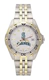 Seattle Mariners Mens All Star Stainless Steel Bracelet Watch