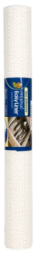 Duck 393452 Non-Adhesive Select Easy Shelf Liner, White, 20-Inch Wide 7-Feet Long