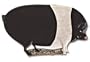 Boston Warehouse Animal Collection by Warren Kimble Pig Spoon Rest