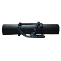 200cm Extra Long Extra Wide Black Ultra Yoga / Pilates Mat and Yoga Harness