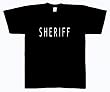 Sheriff T-Shirts (Official Issue Double-Sided)