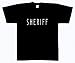 Sheriff T-Shirts (Official Issue Double-Sided)