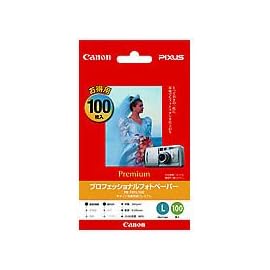 CANON プロフェッショナルフォトペーパー L判 100枚 PR-101L100