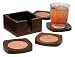 J.K. Adams CSTR-SET Set of four Cheuk Coasters in Holder