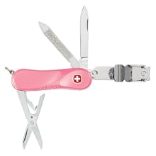 Wenger 16970 Swiss Army Nail Clipper, Pastel Pink