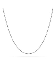 Sterling Silver Beaded Chain