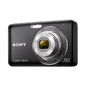 Sony DSC-W310 12.1MP Digital Camera with 4x Wide Angle Zoom with Digital Steady Shot Image Stabilization and 2.7 inch LCD (Black)