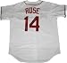 Pete Rose Autographed/Hand Signed Cincinnati Reds Baseball Jersey