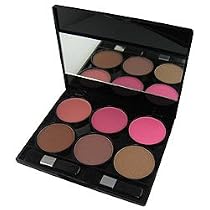 NEW 6 PROFESSIONAL COLOR BLUSHER & BRONZER CC0011