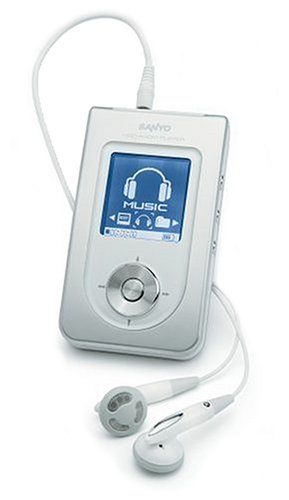 Large product shot for Sanyo HDP-MM3000 6GB MP3 Player