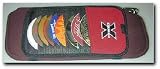 Allison X-Gear Neoprene CD Visor Organizer Red