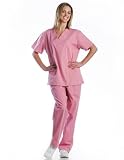 Unisex Solid Scrub Set - 2 Pocket, Nursing scrub, Medical Uniforms (UX02SET)