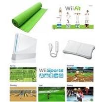 Wii Console and 5 in 1 Fitness Bundle