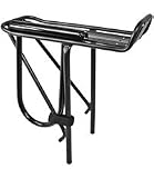 Action Adjustable Aluminum Rear Rack Carrier w/ U lock